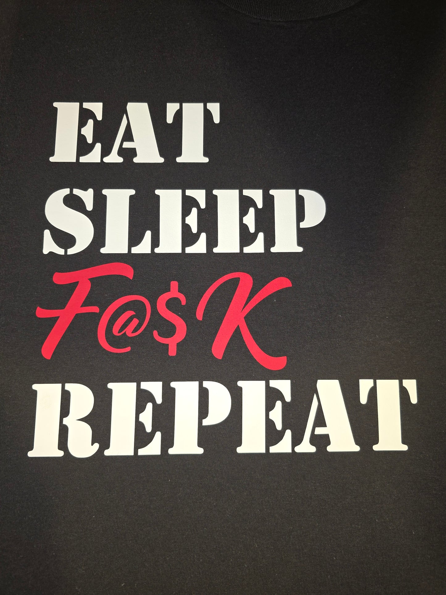 Eat Sleep Repeat Shirt Custom