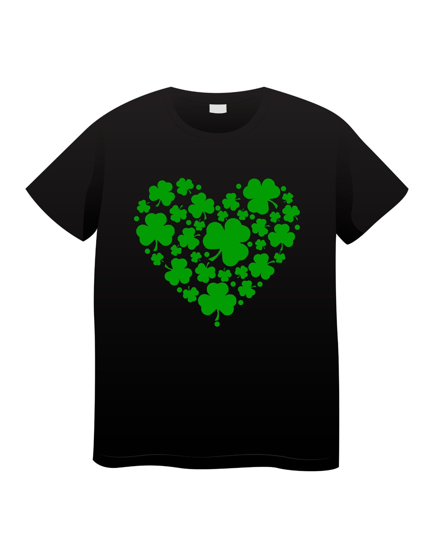 Shamrock Heart St. Patrick's Day T-Shirt