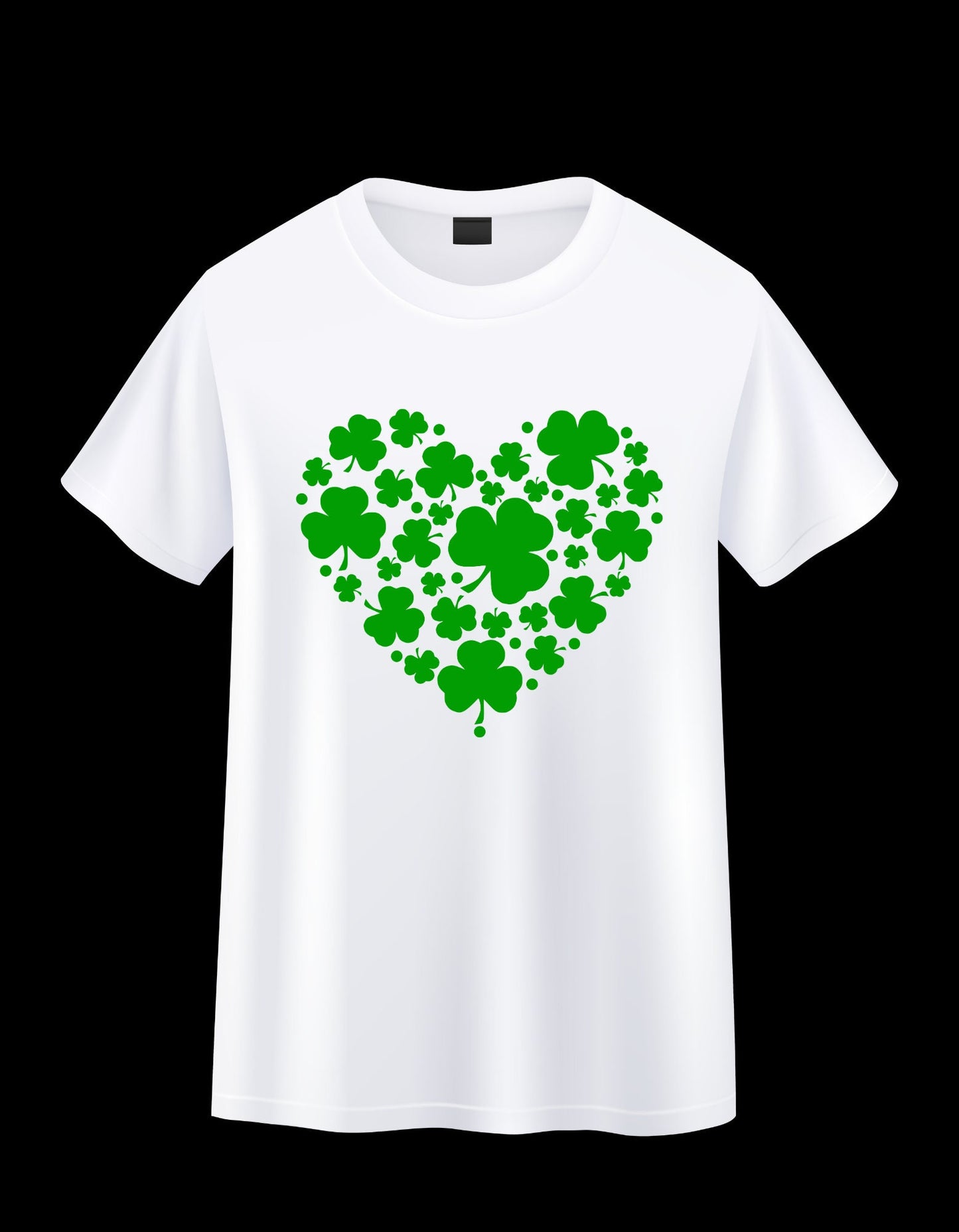 Shamrock Heart St. Patrick's Day T-Shirt