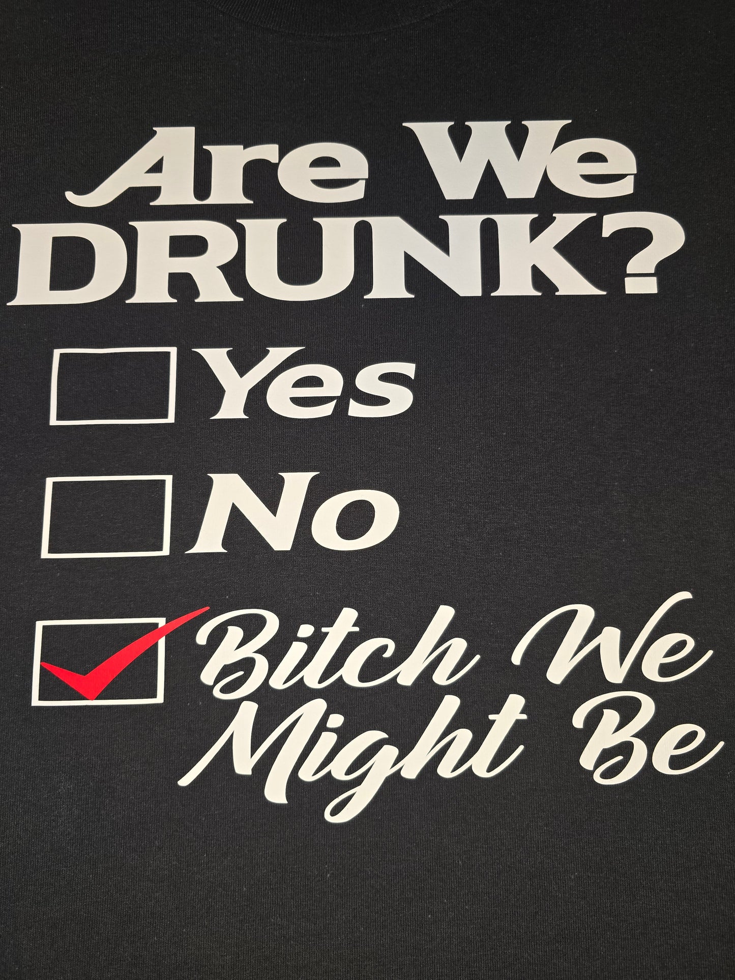 Are We Drunk Shirt