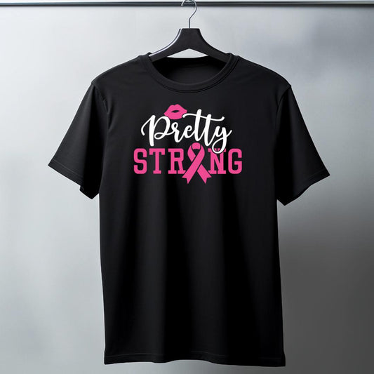 Pretty Strong Breast Cancer Shirt
